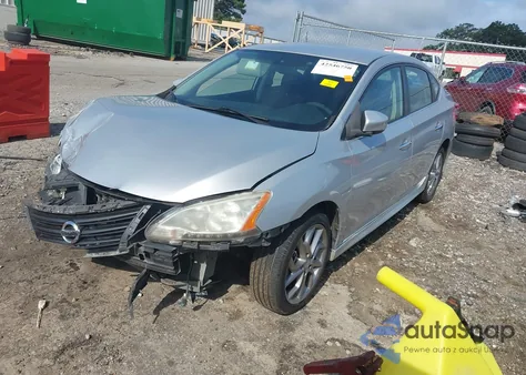 2013 Nissan Sentra Sr z USA, uszkodzony, nr VIN 3N1AB7AP5DL757393